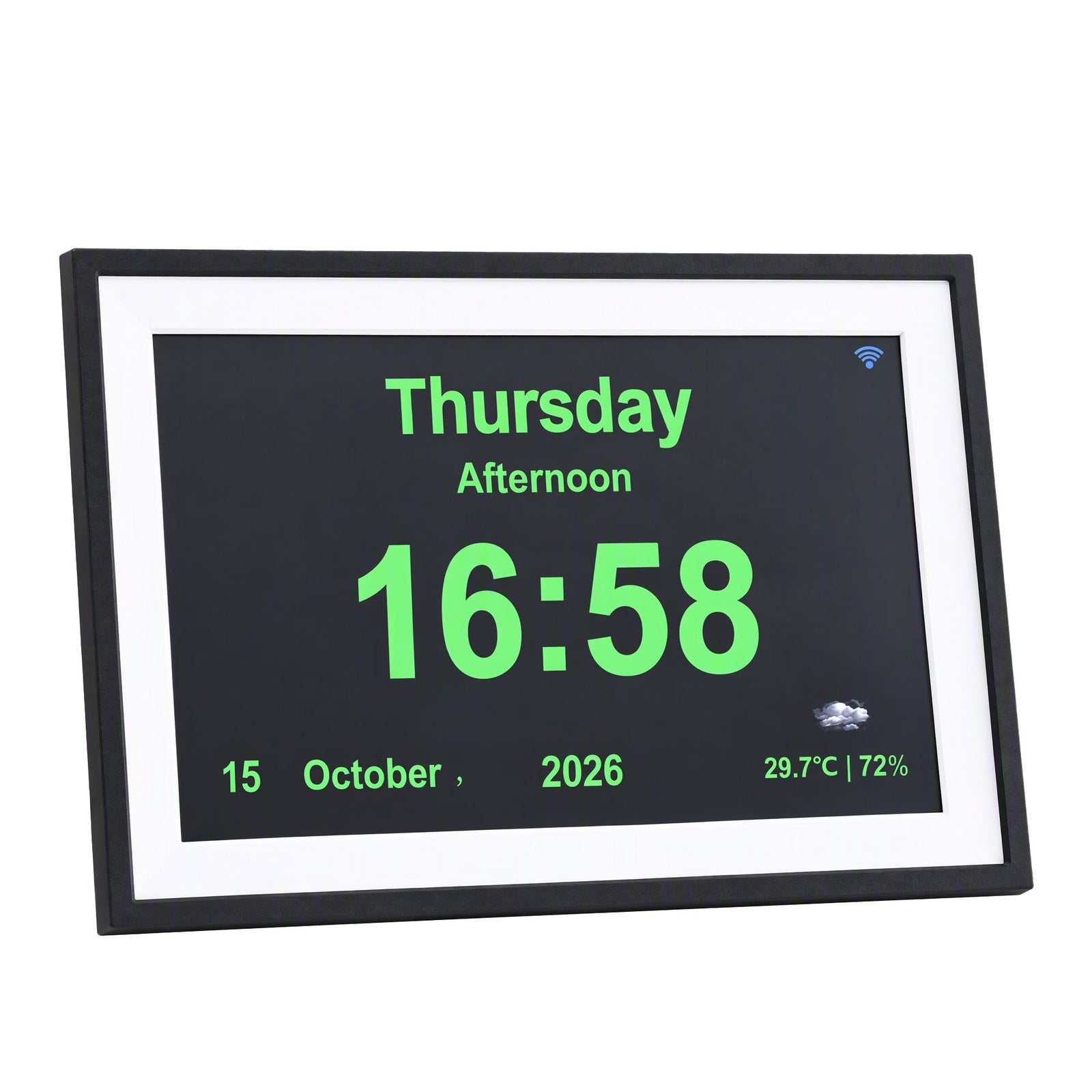 Artiss 10" Smart Digital Clock Calendar HD IPS Touchscreen Weather Photo Frame