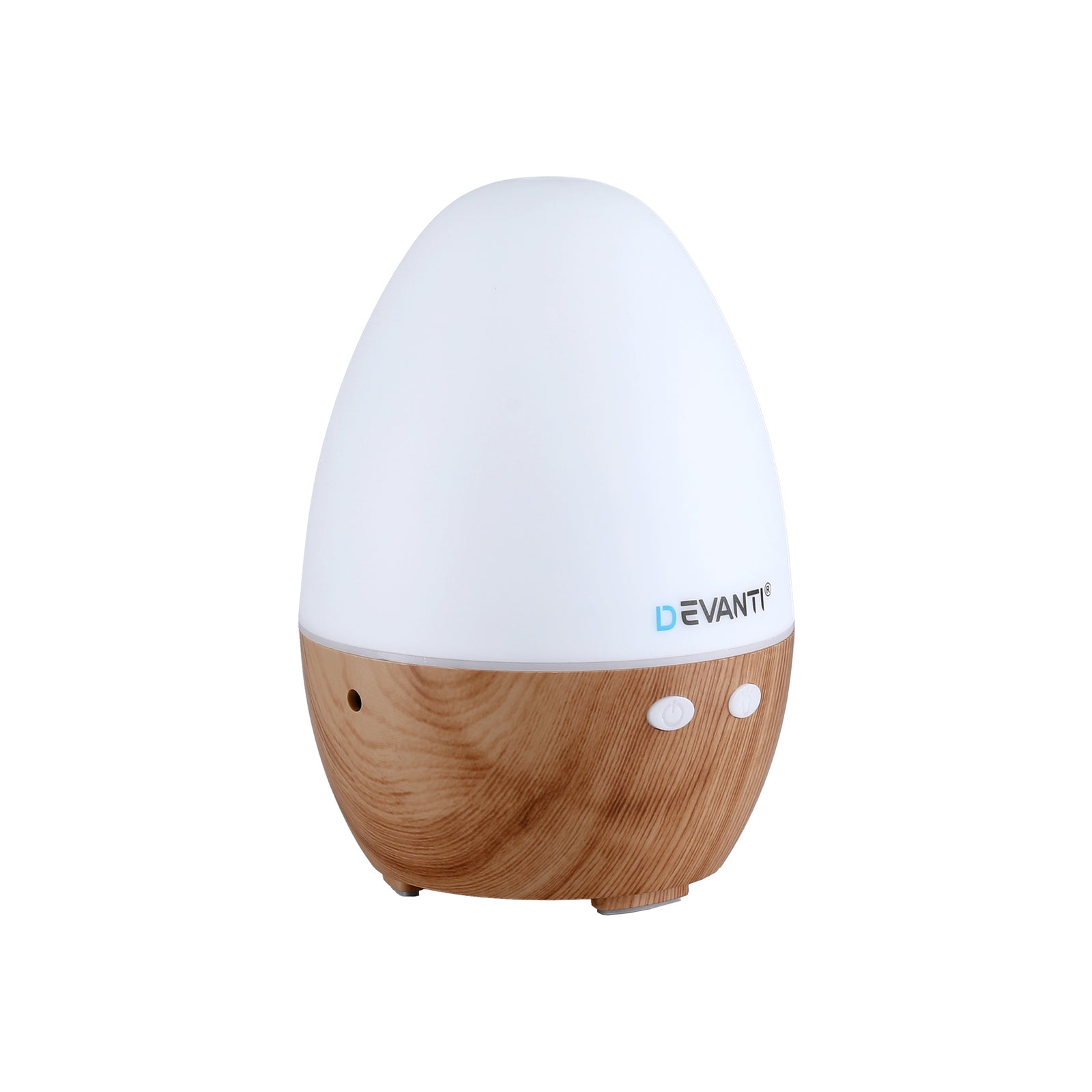 Devanti Ultrasonic Aroma Diffuser Aromatherapy 130ml LED Lights Iron Humidifier Forest