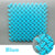 Anyhouz Splicing Mat Blue 25x25cm 10Pcs DIY Non Slip Bathroom Mat Mesh Drainage Massage Floor Carpet