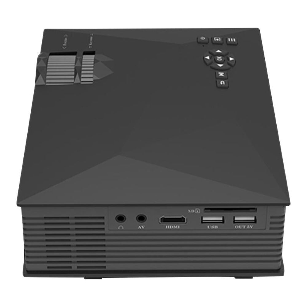 Home Theater Hd 1080P Led Projector - 80 Lumens Usb / Sd / Hdmi / Vga / Ir Support-1915197084609417219