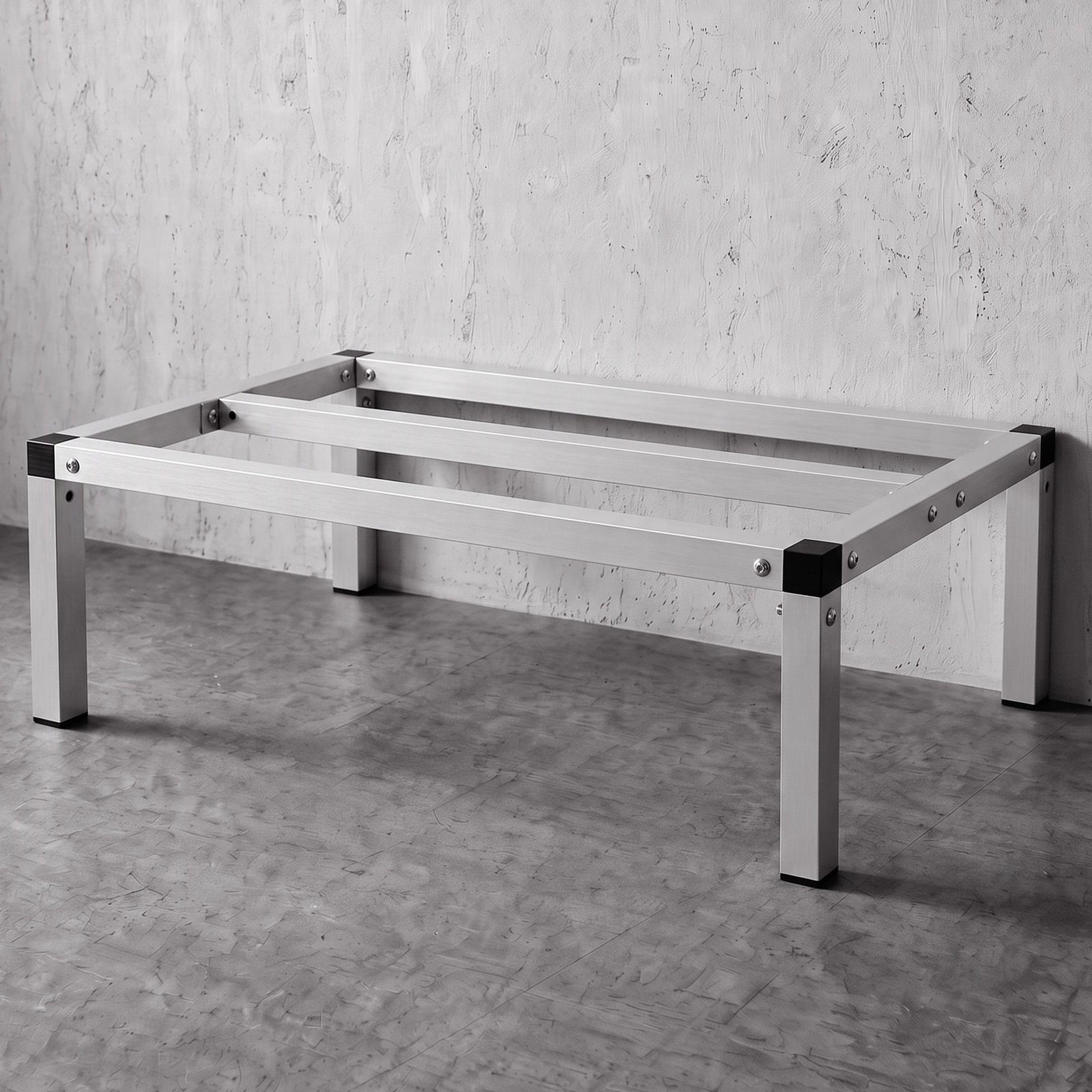 Giantz 61x36cm Aluminum Dunnage Rack Heavy Duty Kitchen Storage Platform