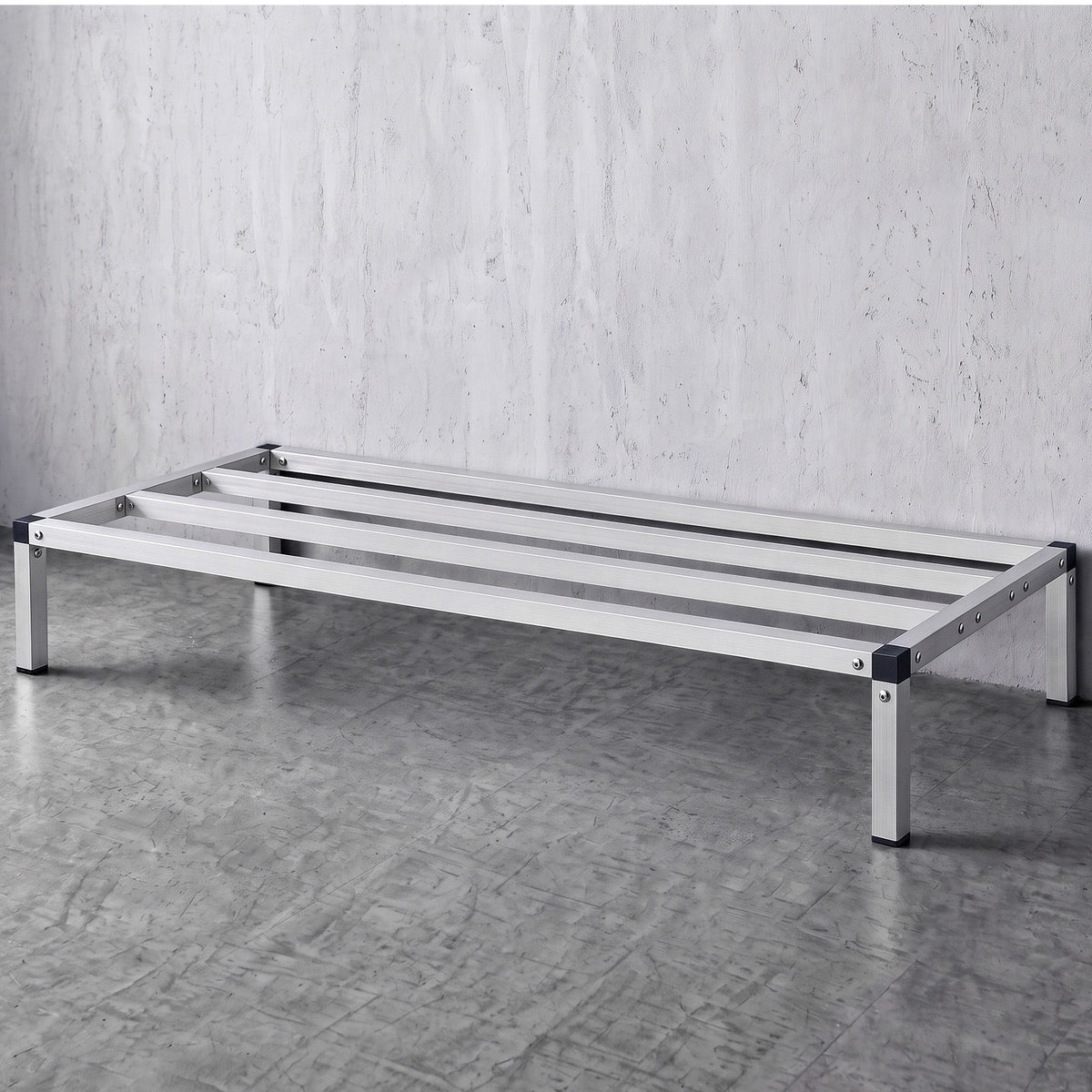 Giantz 122x51cm Aluminum Dunnage Rack Heavy Duty Kitchen Storage Platform