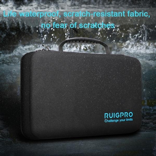 Portable Shockproof Waterproof Case For Dji Action Camera - 17.3 X 12.3 X 6.5 Cm-1915196491060875269
