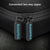 Portable Shockproof Waterproof Case For Dji Action Camera - 17.3 X 12.3 X 6.5 Cm-1915196491060875271