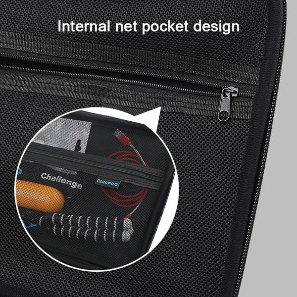 Portable Shockproof Waterproof Case For Dji Action Camera - 17.3 X 12.3 X 6.5 Cm-1915196491060875272