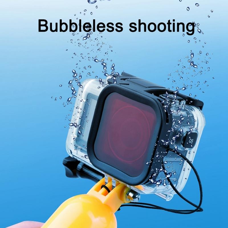 Waterproof Diving Case Kit For Dji Action 1 With Lens Filter - Underwater-1915197530161942528