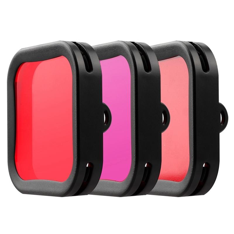 Waterproof Diving Case Kit For Dji Action 1 With Lens Filter - Underwater-1915197530161942528