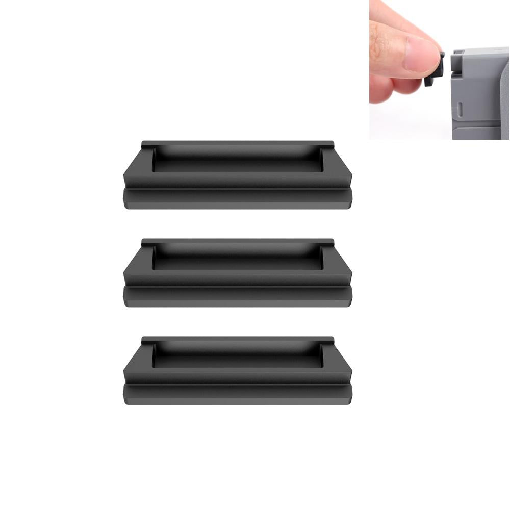 3-Pack Silicone Battery Dust Plugs For Dji Mavic Air 2-1915196717859475456