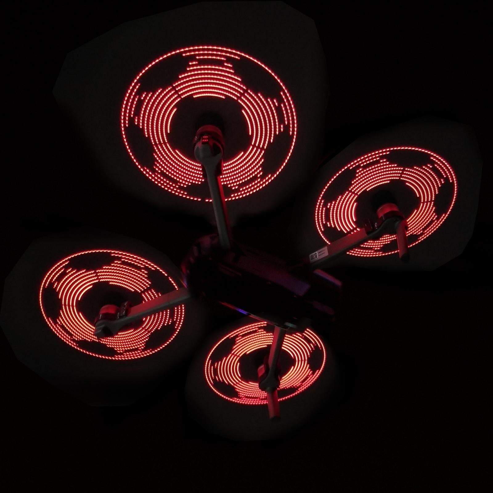 Foldable Led Propellers For Dji Mavic Air 2 - Editable Word Lamp - 1 Pair-1915197669211508736