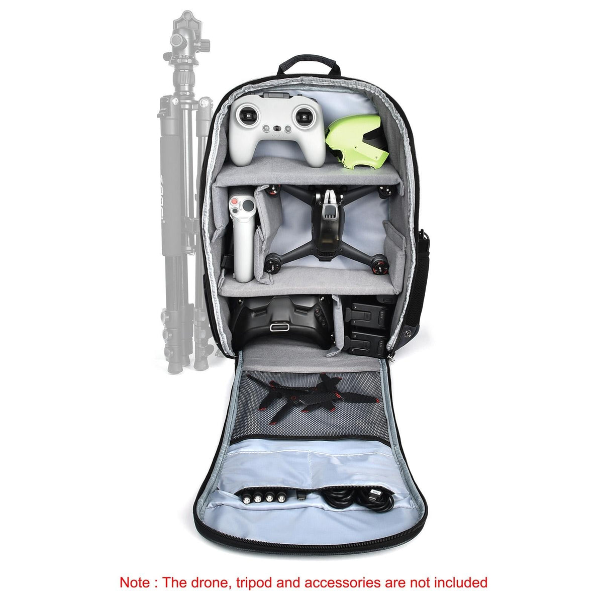 Waterproof Portable Backpack For Dji Fpv Drone - Ideal For Outdoor Travel-1915196557729337348