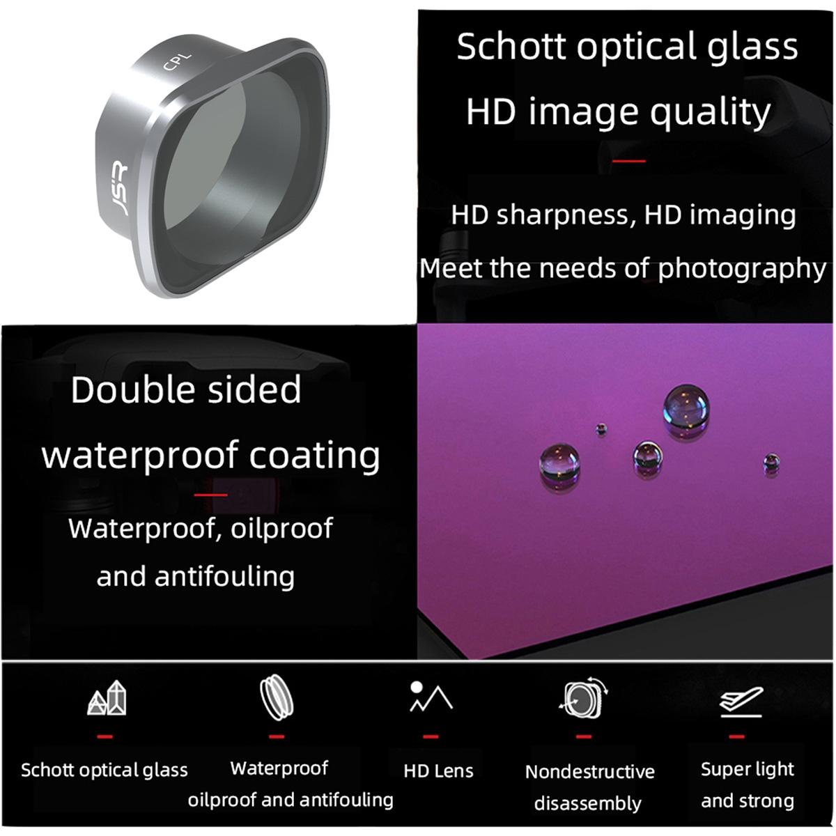 Aluminum Alloy Frame For Dji Fpv With Ks Nd8 Nd16 Cpl Lens Filter-1915197386079211522