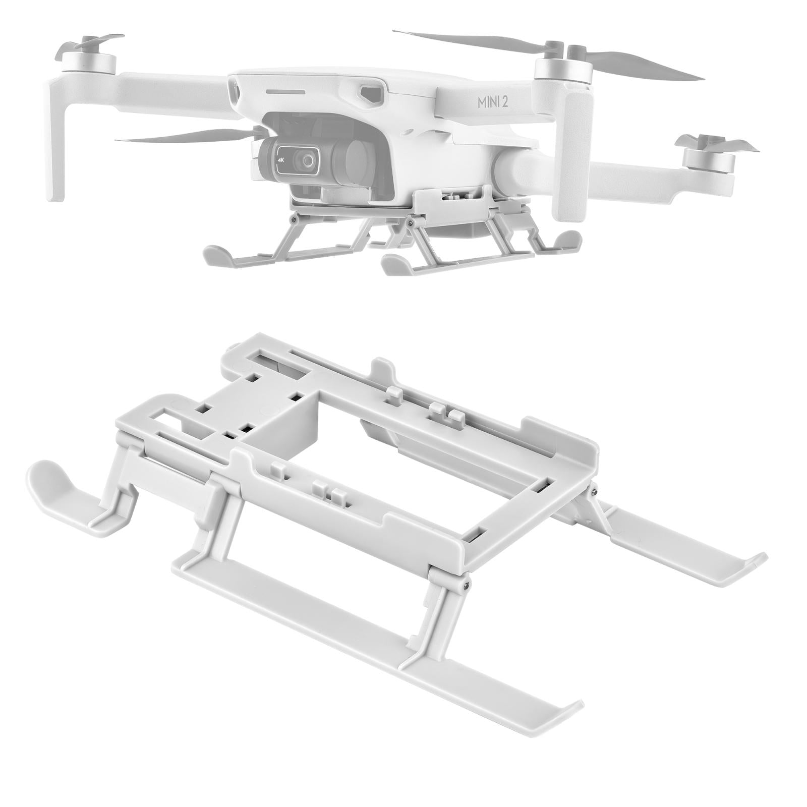 Foldable Landing Gear Extender For Dji Mini 2 / Mavic Mini With Led Night Light-1915196556068392960
