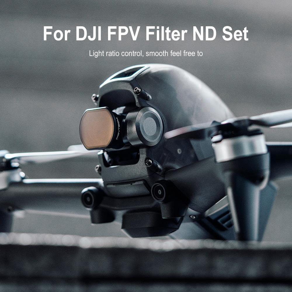 3-Piece Drone Lens Filter Set For Dji Fpv - Nd4 Nd8 Nd16-1915197004976361473
