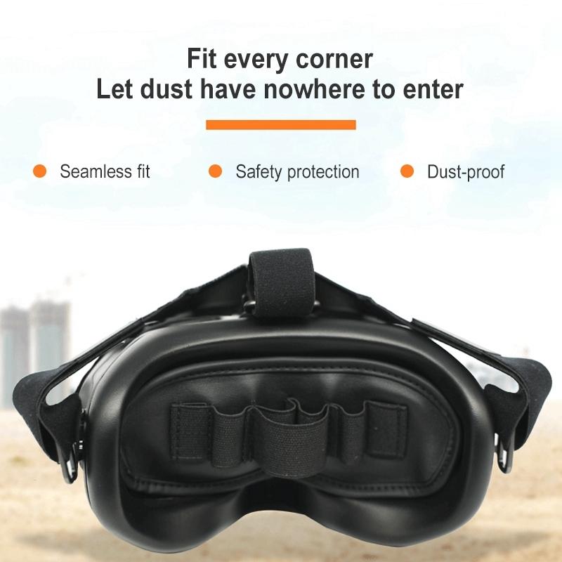 Protective Dust Cover For Dji Fpv Glasses V2 - Integrated Antenna Storage-1964932325825449987