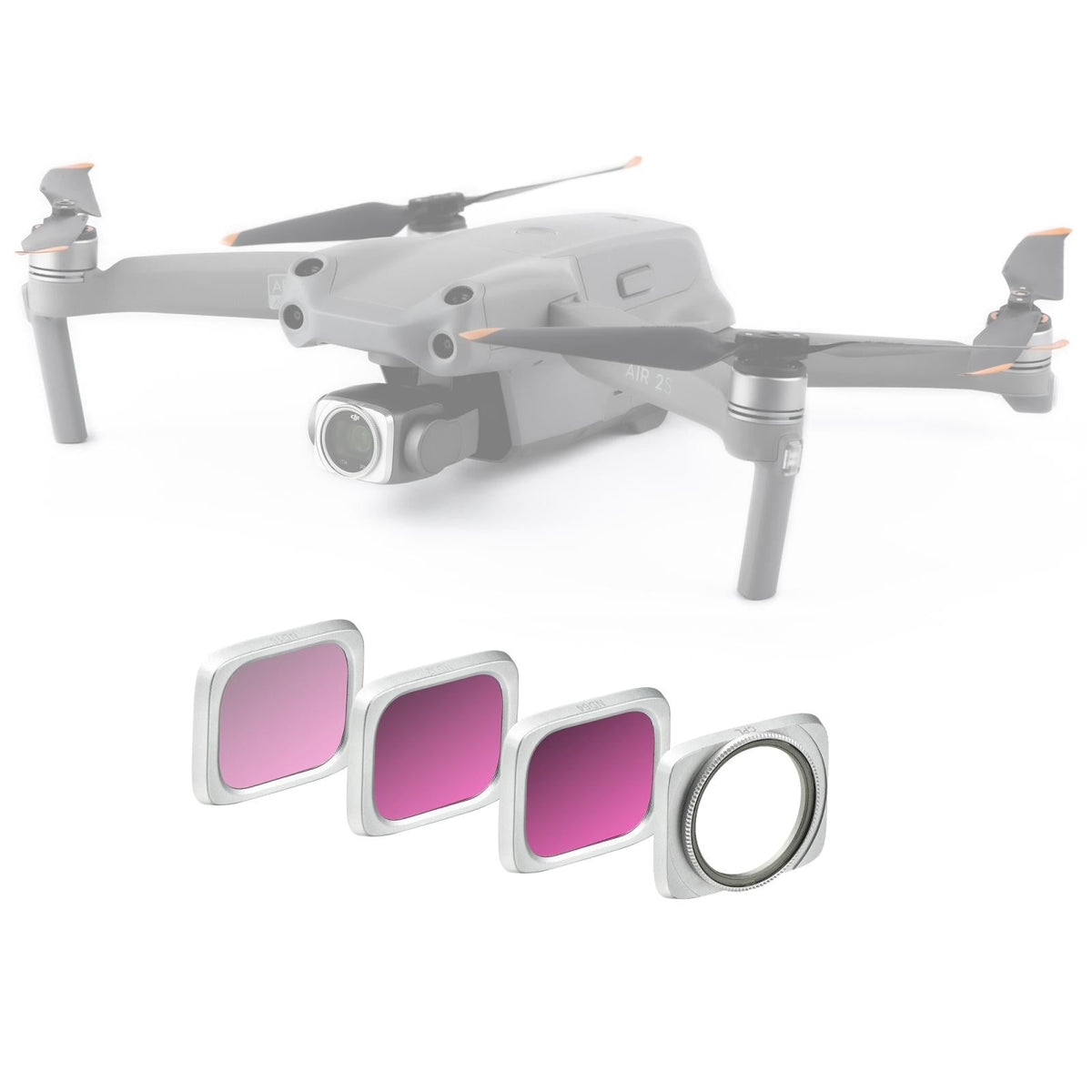 Drone Lens Filter Set For Dji Air 2S - 4 In 1 Cpl Nd16 Nd32 Nd64-1964932271085588488
