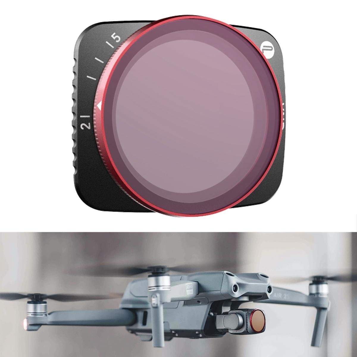 Variable Vnd Lens Filter For Dji Air 2S - 2.5 Stop-1915197622050754561