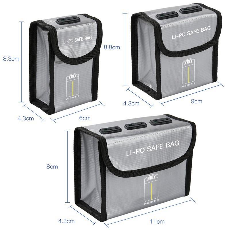 Safe Storage Bag For Fimi X8 Mini Drone Battery - Explosion Proof-1964932155306020867