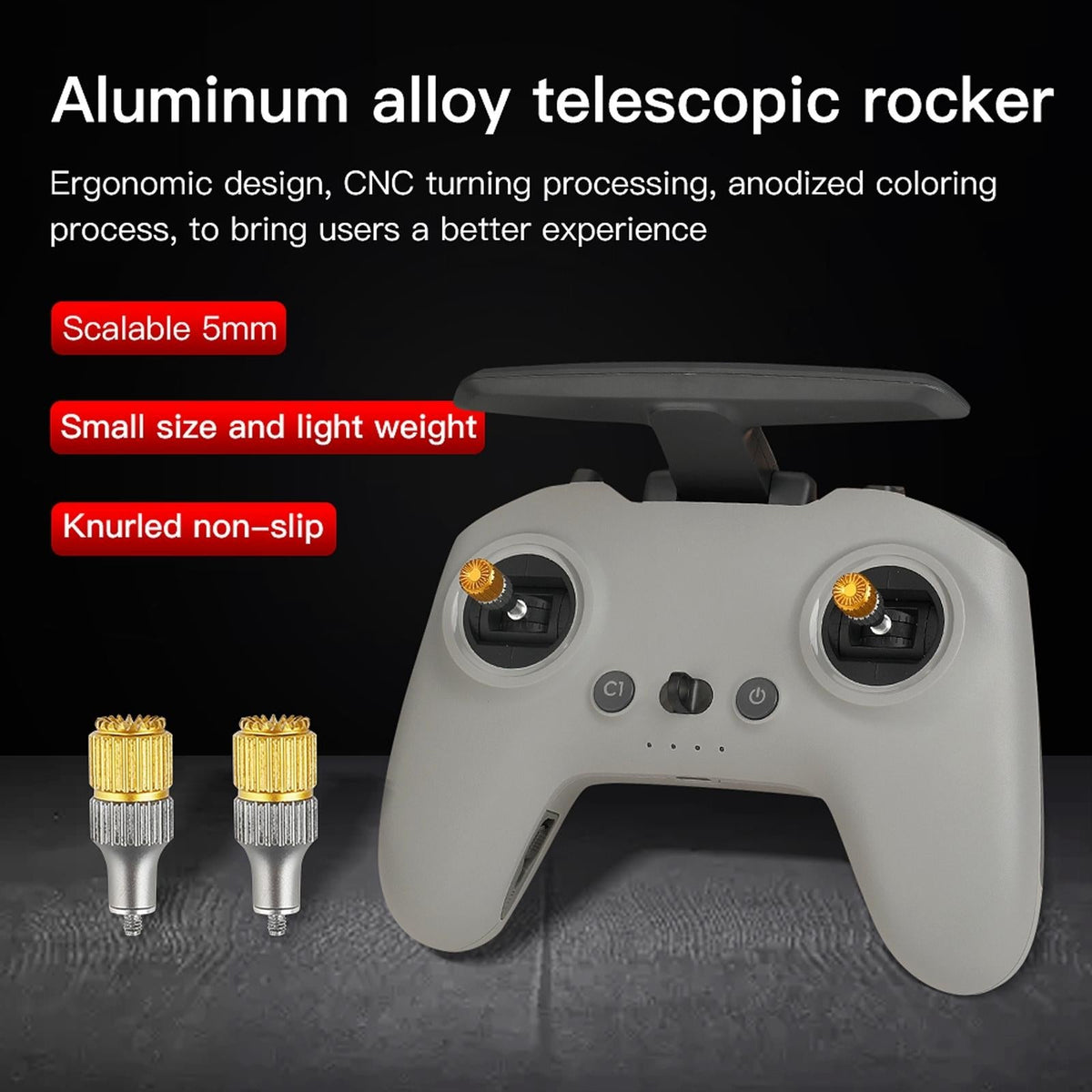 Foldable Joystick For Dji Fpv Remote Control-1964932336671920133