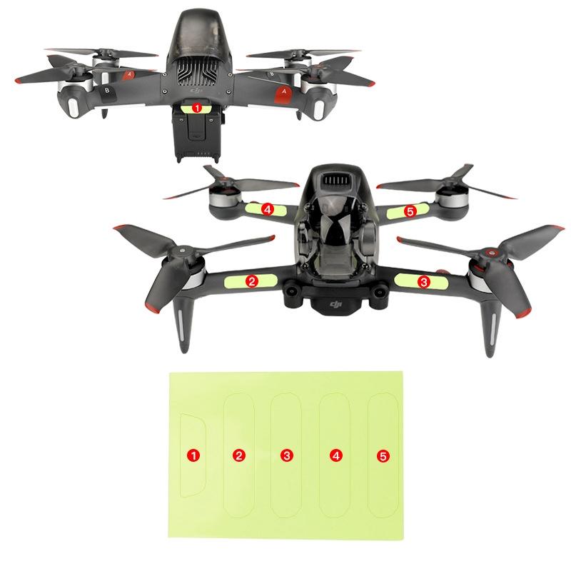 2-Pack Luminous Night Flight Stickers For Dji Fpv Drone-1915197243451904003