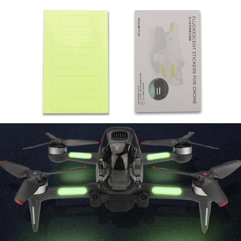2-Pack Luminous Night Flight Stickers For Dji Fpv Drone-1915197243451904007