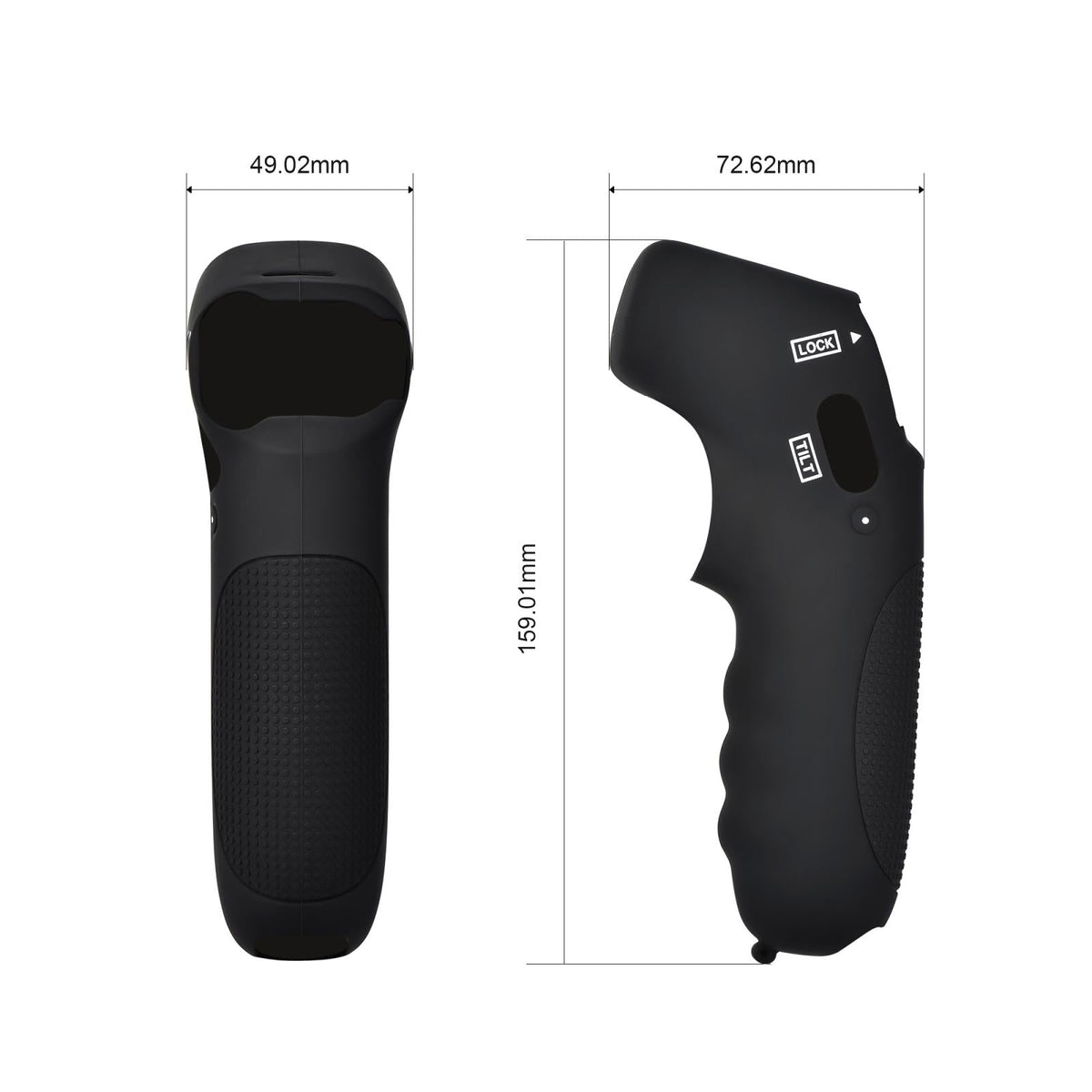 Shockproof Silicone Case For Dji Fpv Rocker - Anti-Scratch-1915196760842702850