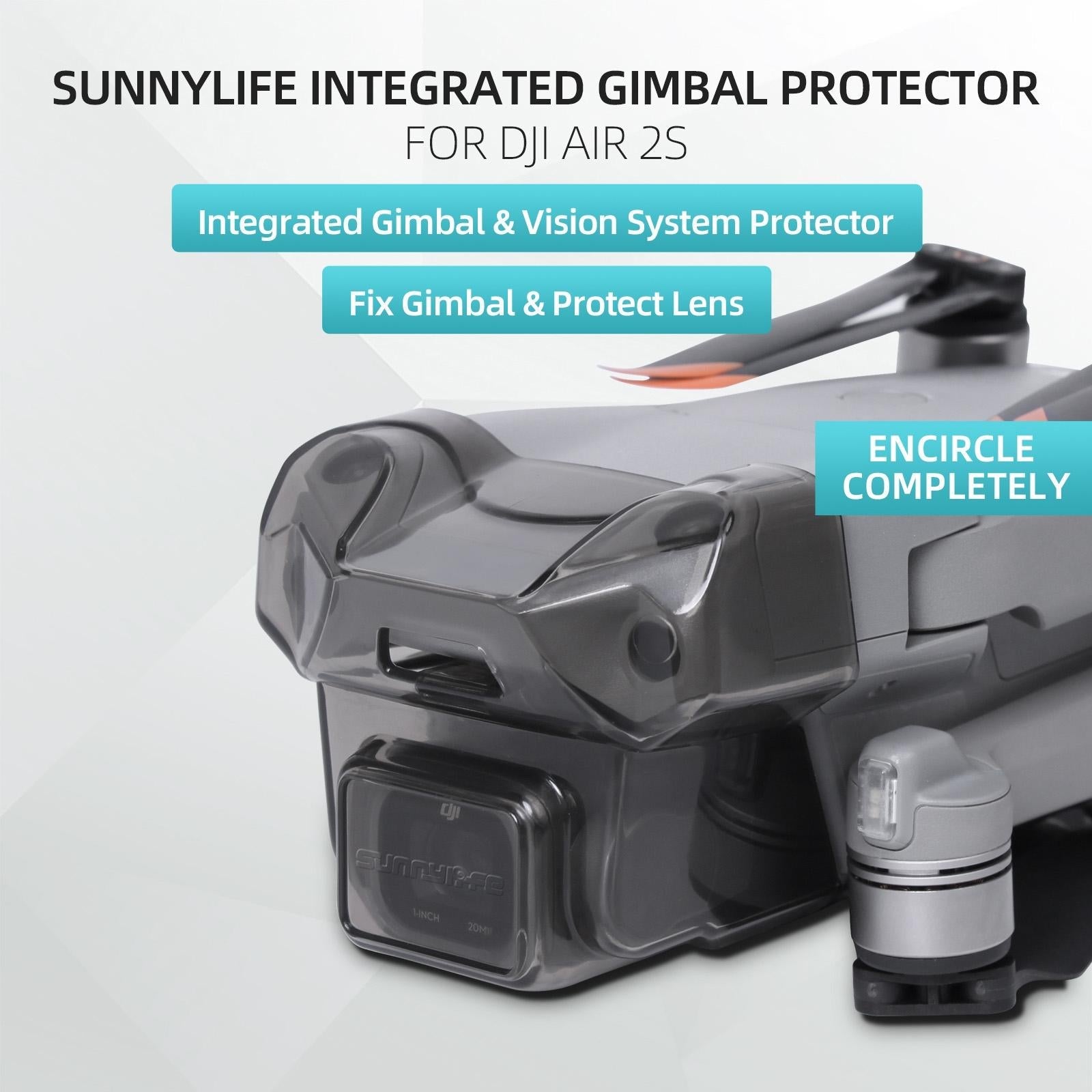 Sunshade Cover For Dji Air 2S Drone Gimbal Lens-1915196561286107138