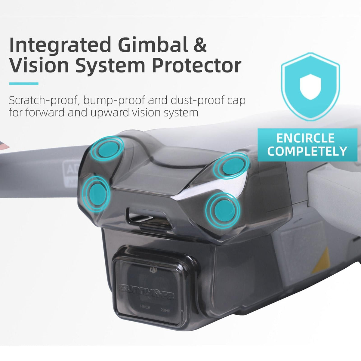 Sunshade Cover For Dji Air 2S Drone Gimbal Lens-1915196561286107139