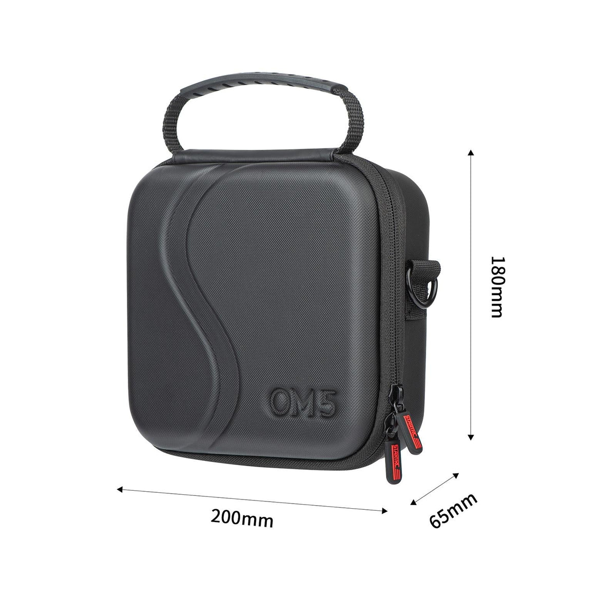 Portable Leather Storage Bag For Dji Om 5 - 20X18X6.5Cm-1915196796972437506