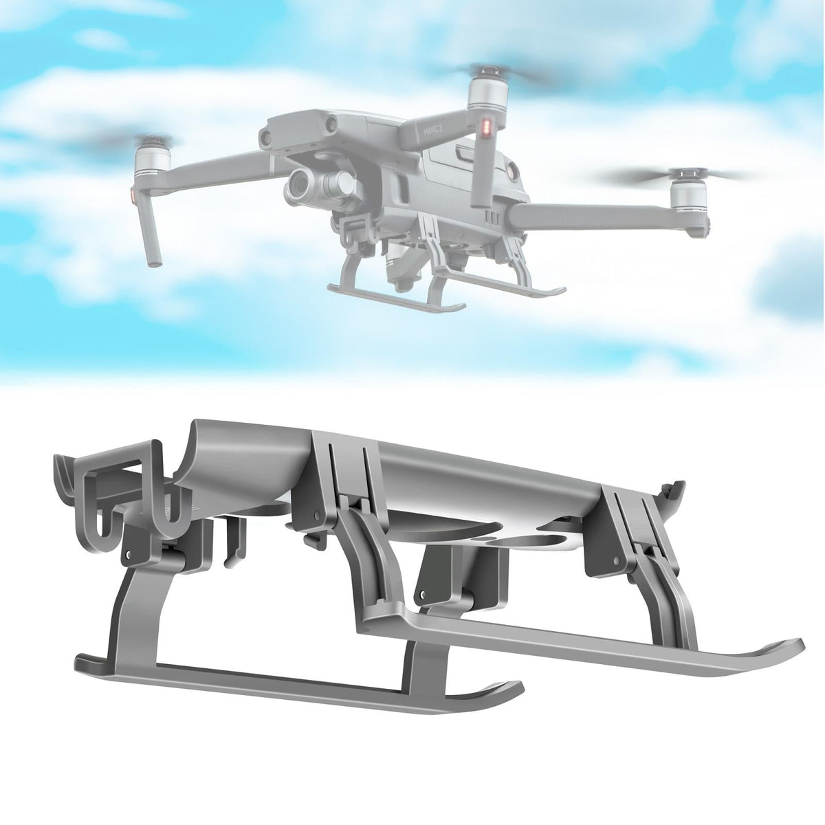 Extended Folding Landing Gear Training Rack For Dji Mavic 2-1964932152730718208