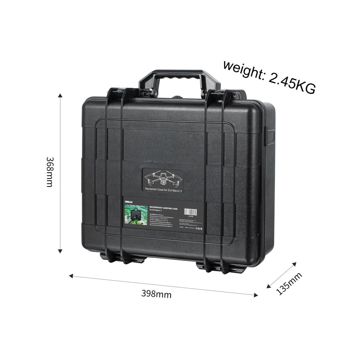 Waterproof Shockproof Suitcase For Dji Mavic 3 - Abs Material-1915196735311974403