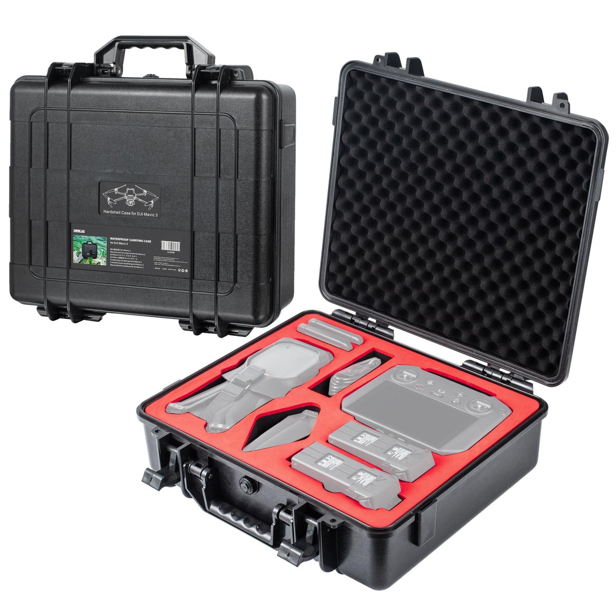 Waterproof Shockproof Suitcase For Dji Mavic 3 - Abs Material-1915196735311974407
