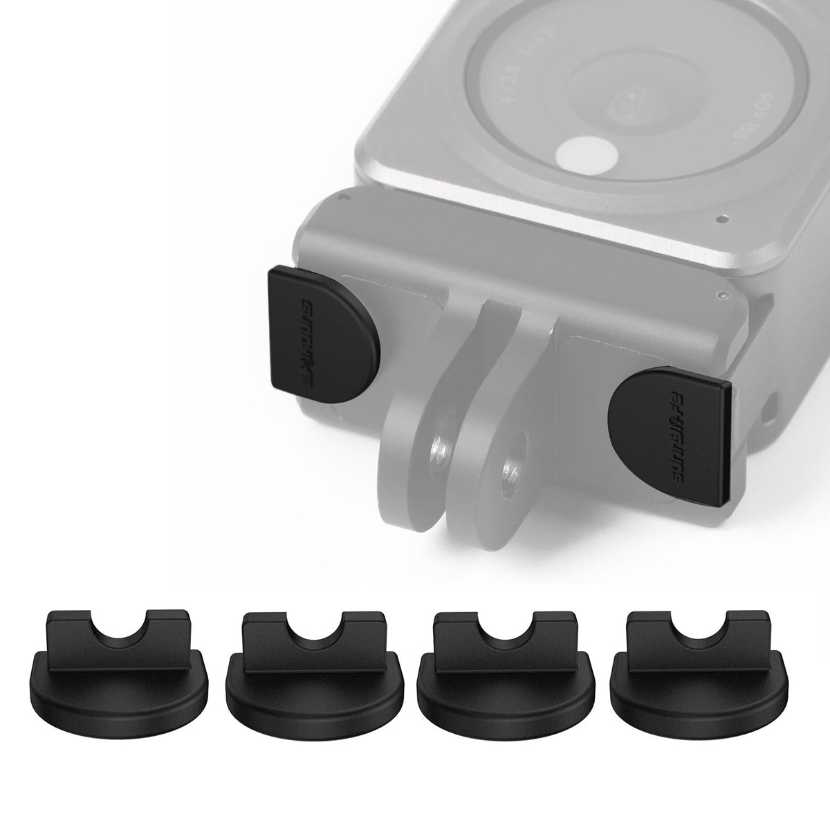 4-Piece Silicone Anti-Release Plugs For Dji Action 2-1915196491220258816