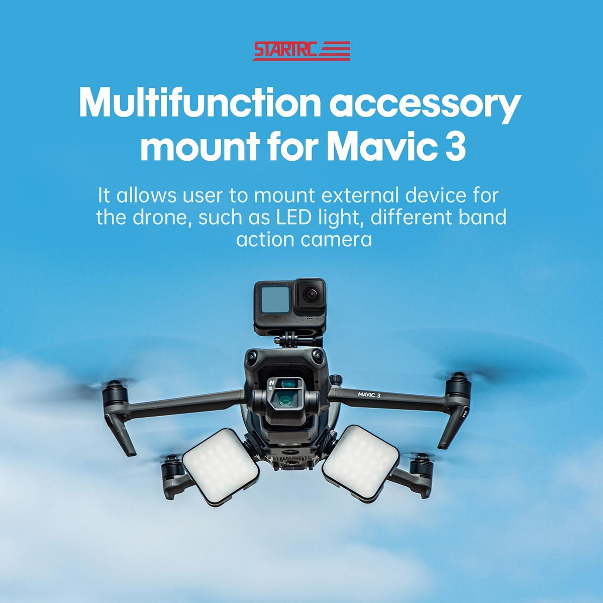 Universal Shock Mount For Dji Mavic 3 Expansion-1915196551882477570