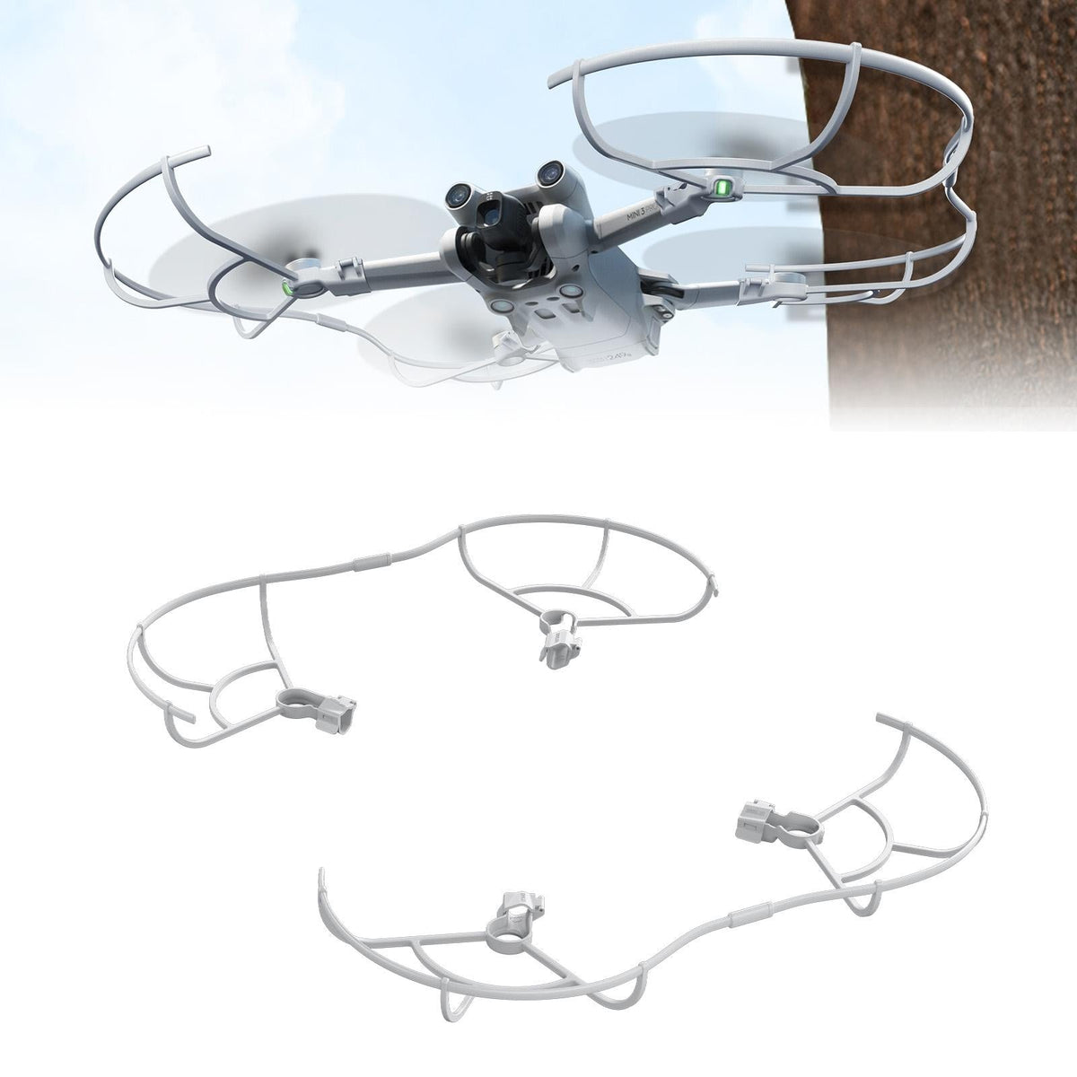 Protective Propeller Guard For Dji Mini 3 Pro Drone-1915196556458463239