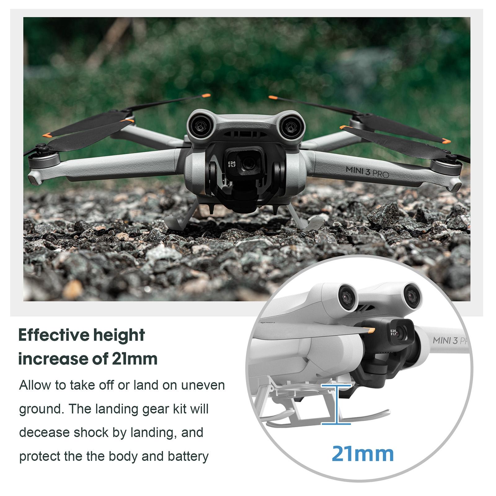 Heightened Landing Gear For Dji Mini 3 Pro - Anti-Fall Anti-Dirt Folding-1964932152894296067