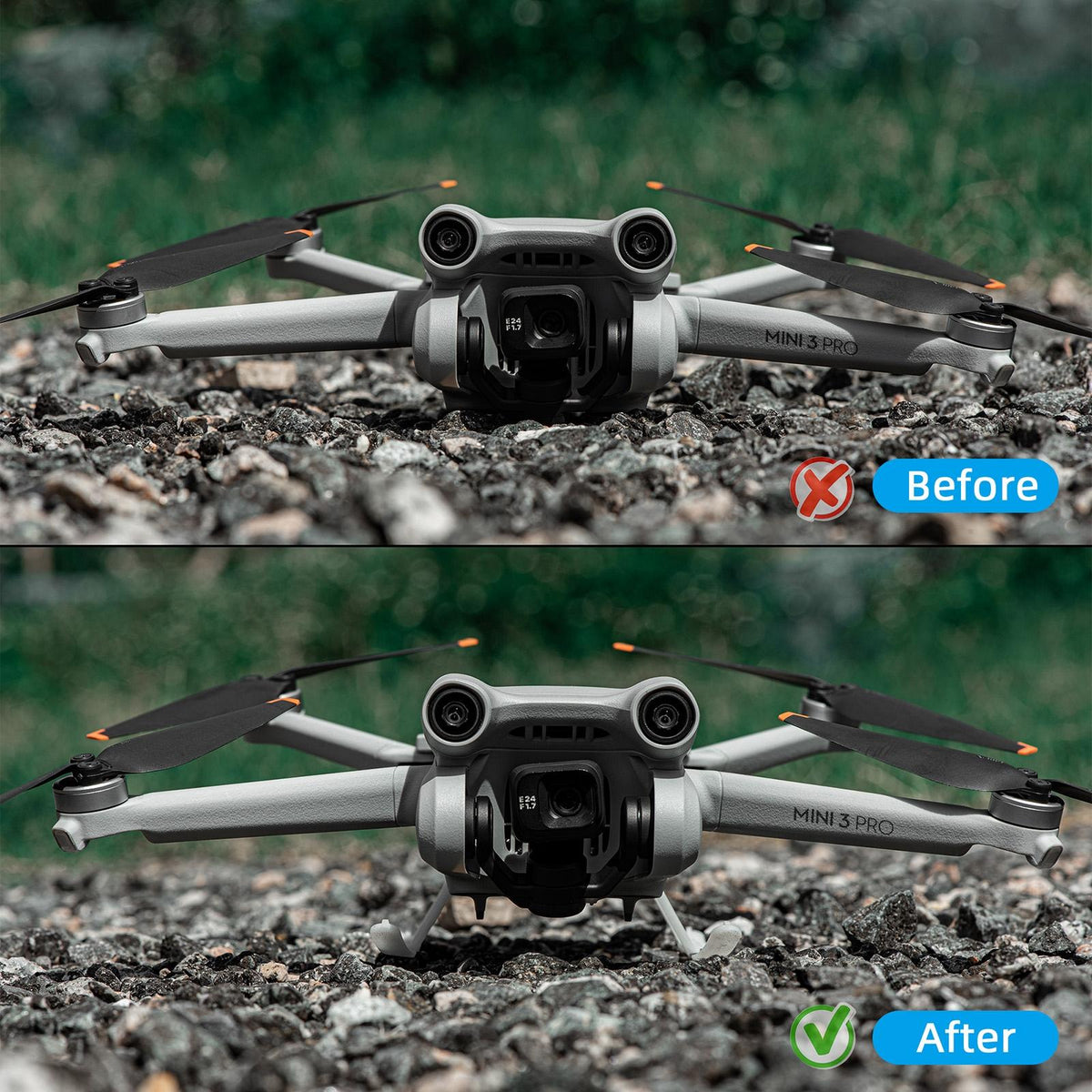Heightened Landing Gear For Dji Mini 3 Pro - Anti-Fall Anti-Dirt Folding-1964932152894296068