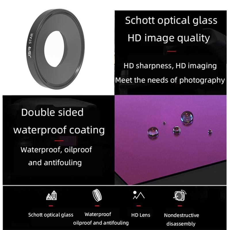 Action 3 Lens Filter For Dji - Compact And Effective-1915197173113425923