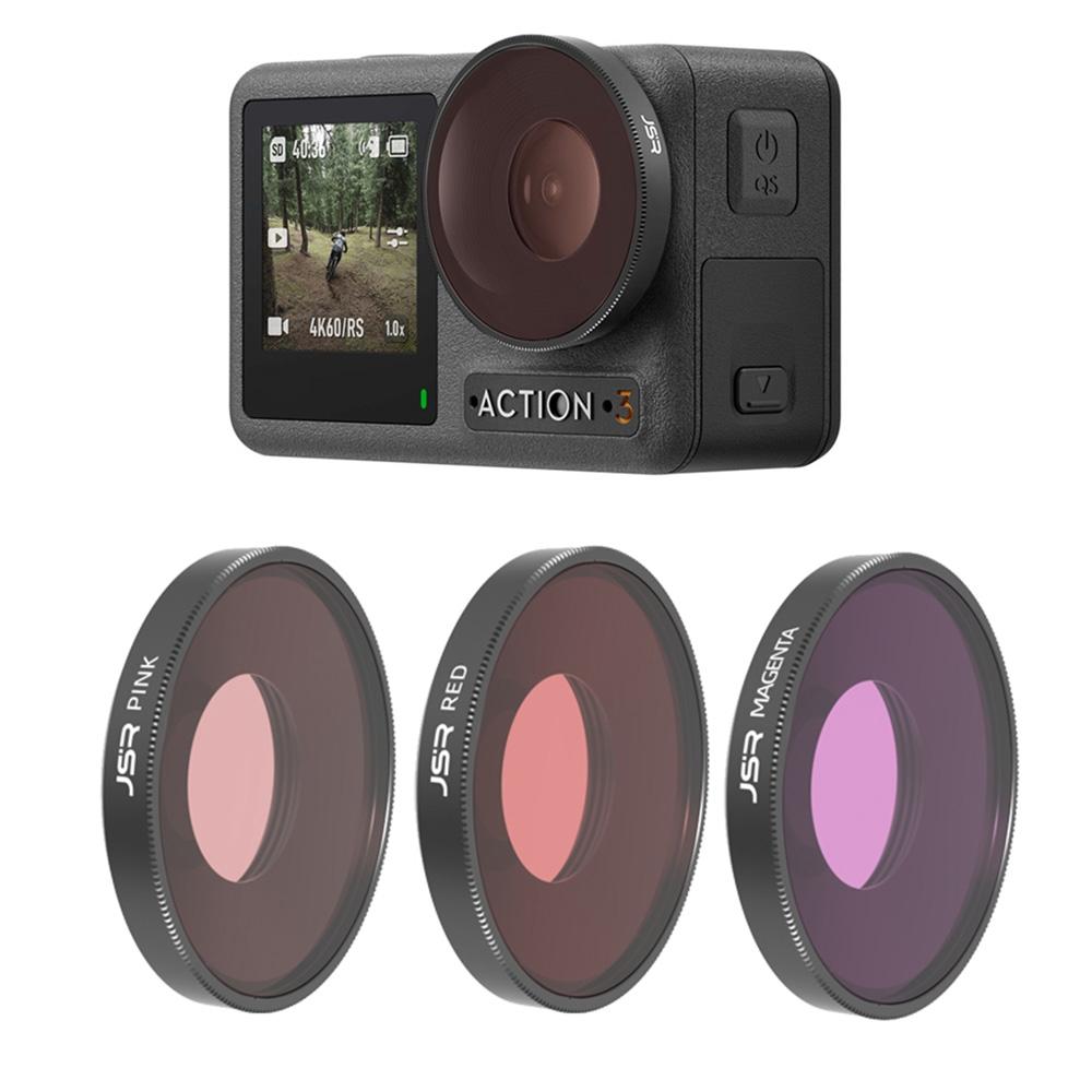 Underwater Lens Filter For Dji Action 3 - Enhance Diving Shots-1915197706373042176