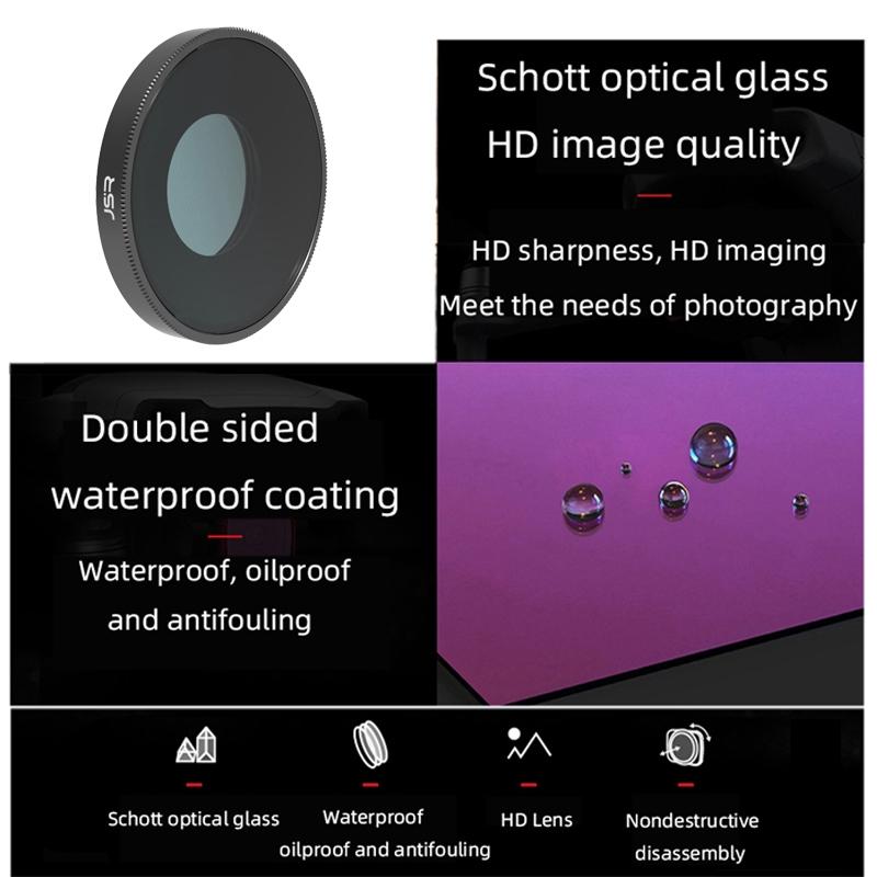 Nd8 And Nd16 Cpl Lens Filter For Dji Action 3-1915197660923564035