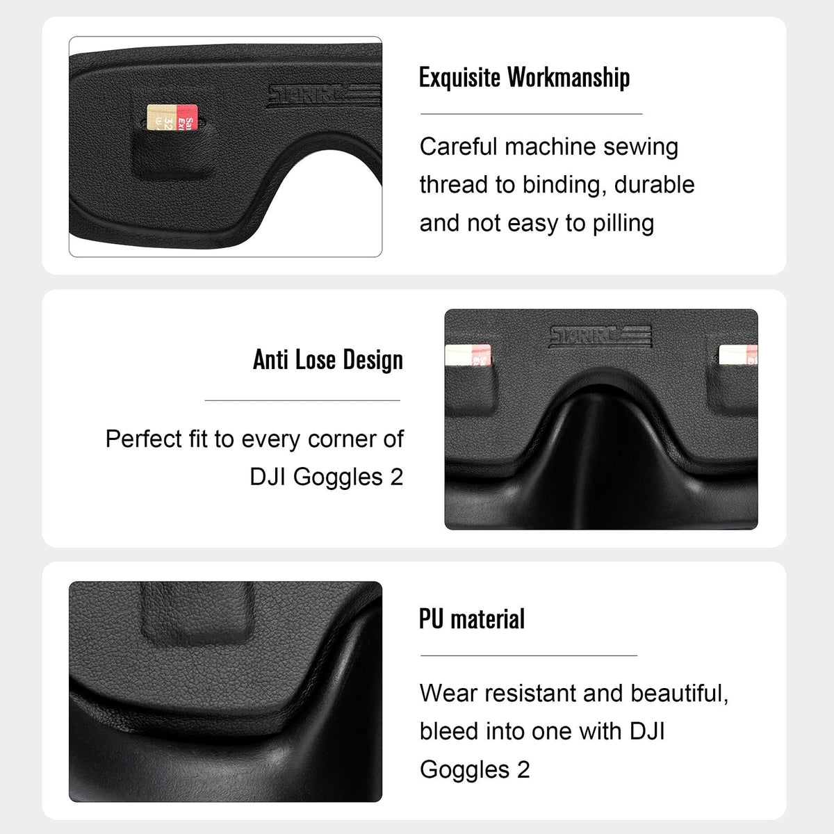 Dustproof Storage Holder For Dji Goggles 2 / Avata Goggles - Memory Card Lens And Antenna Cover-1915196488598818821