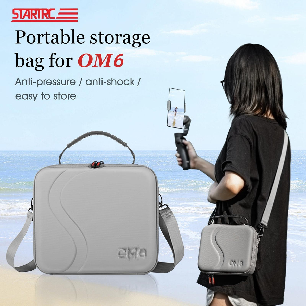 Waterproof Shockproof Portable Case For Dji Mobile 6-1915196543816830977