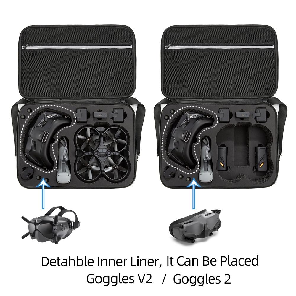 Large Shockproof Dji Avata Carrying Case - 38 X 28 X 15Cm-1915196780467851268