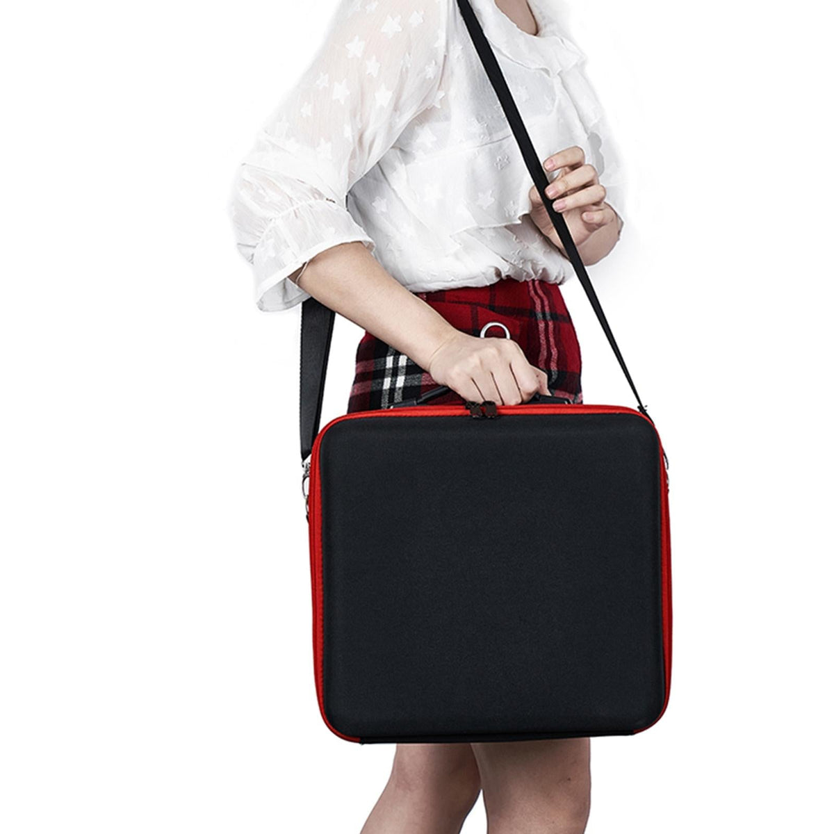 Large Shockproof Carrying Case For Dji Avata Squad With Shoulder Strap - 30 X 32 X 13.5Cm-1915197303535308806