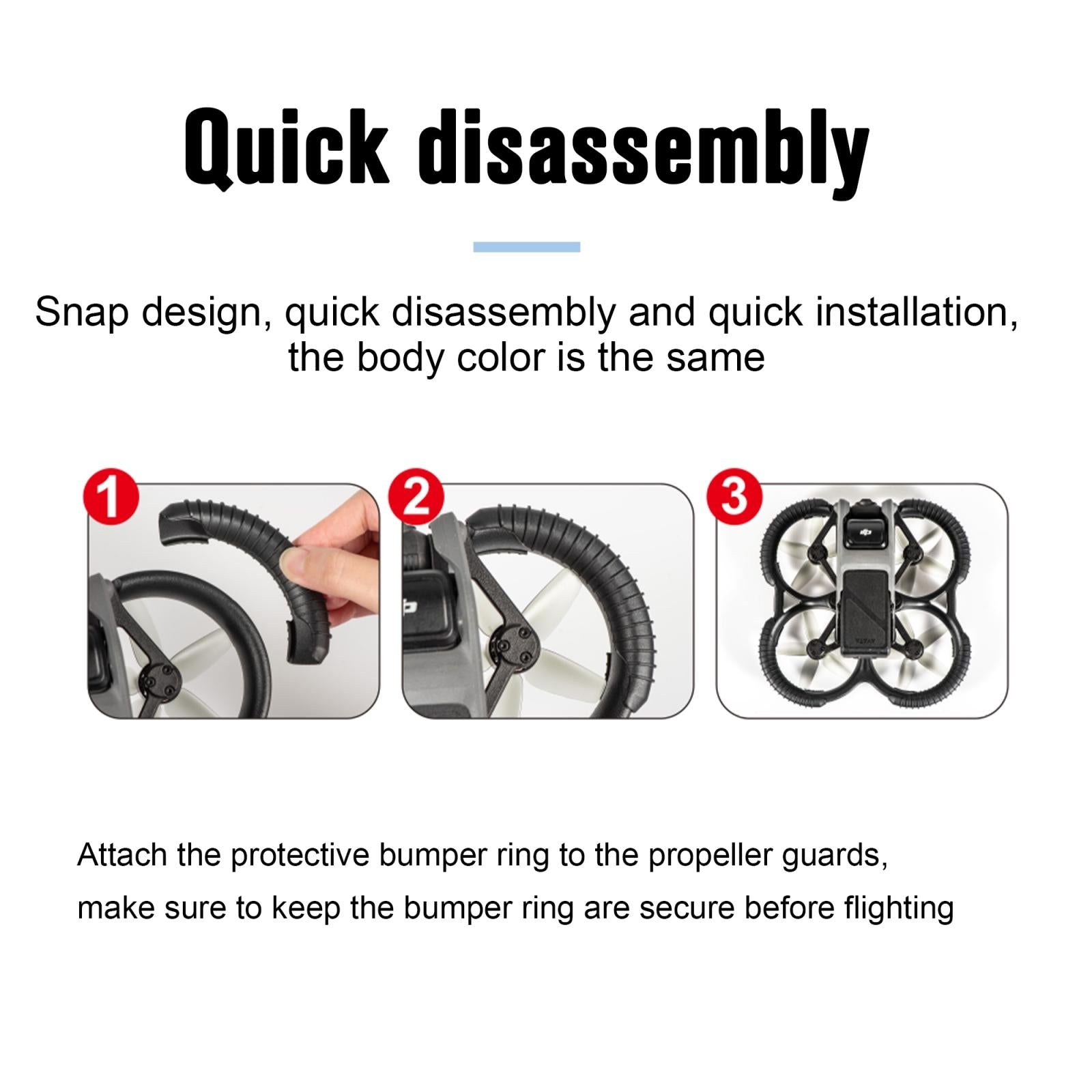 Protective Tpu Guard For Dji Avata Drone Propellers-1964932169583431686