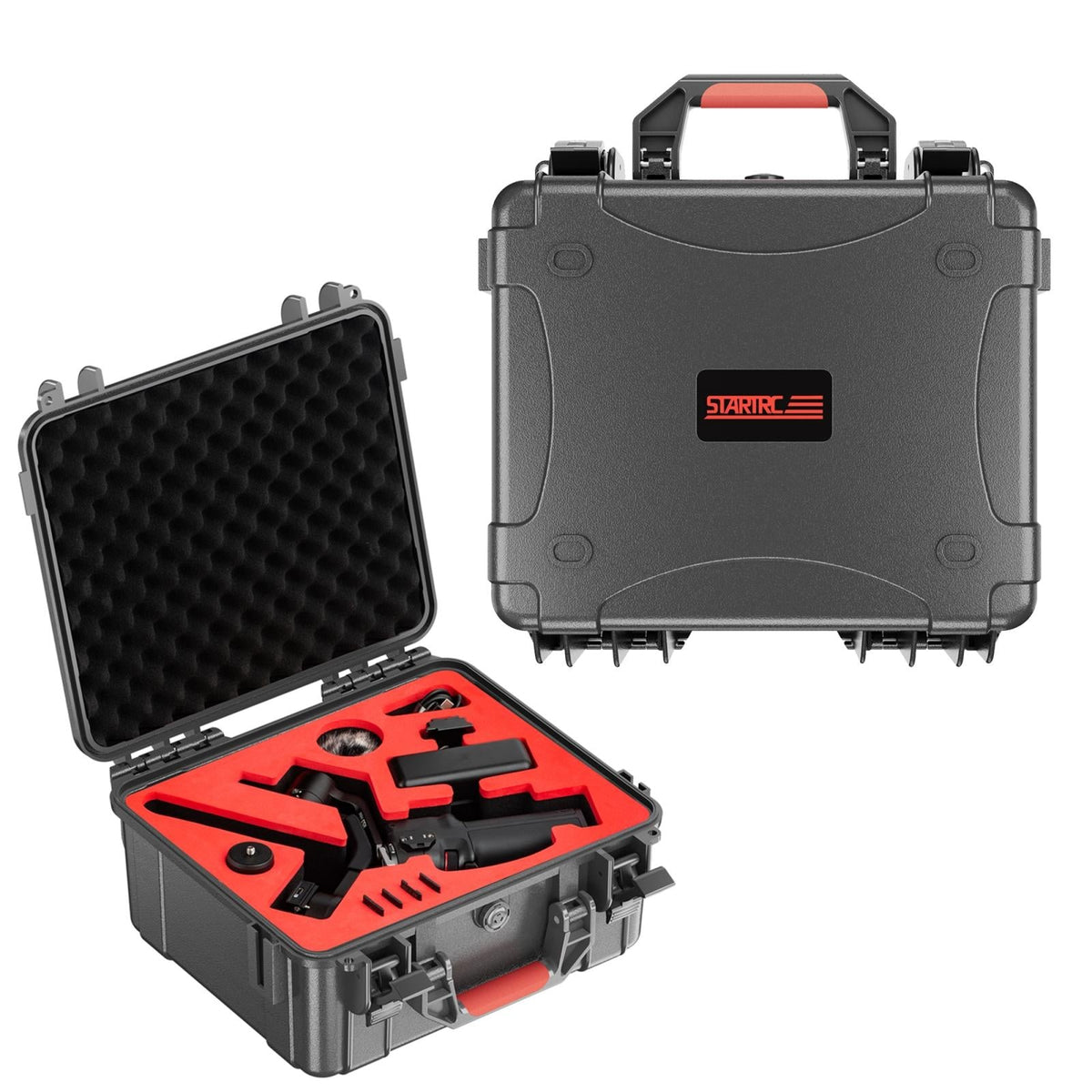 Waterproof Shockproof Portable Storage Box - Abs Material-1915196743537004544