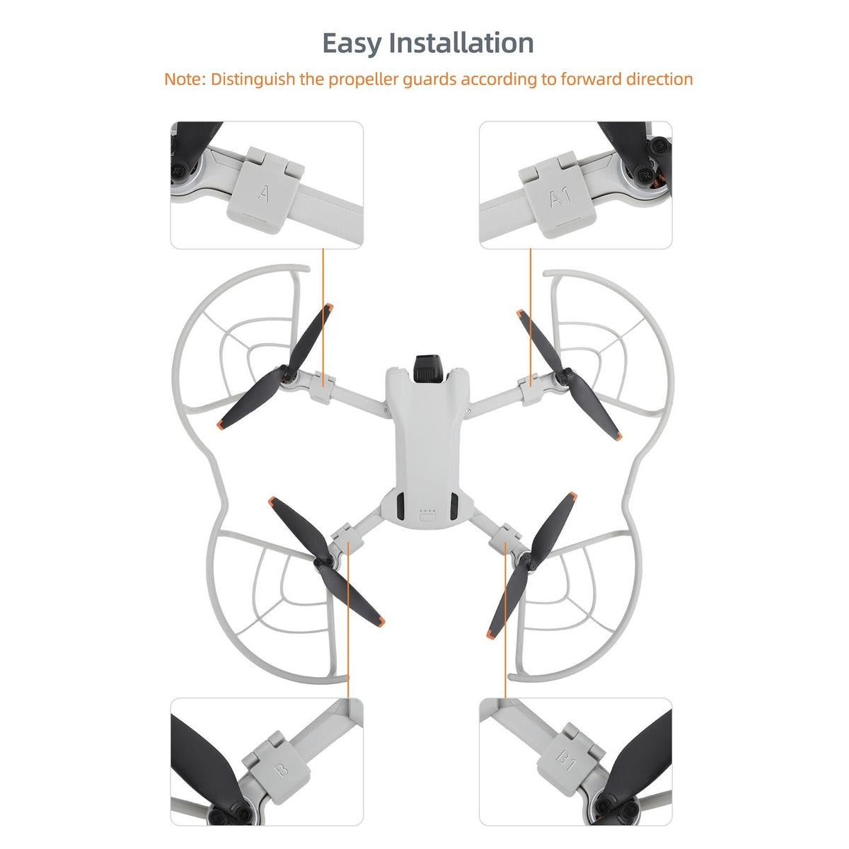 Protective Propeller Guard For Dji Mini 3 Drone-1915196558459146246