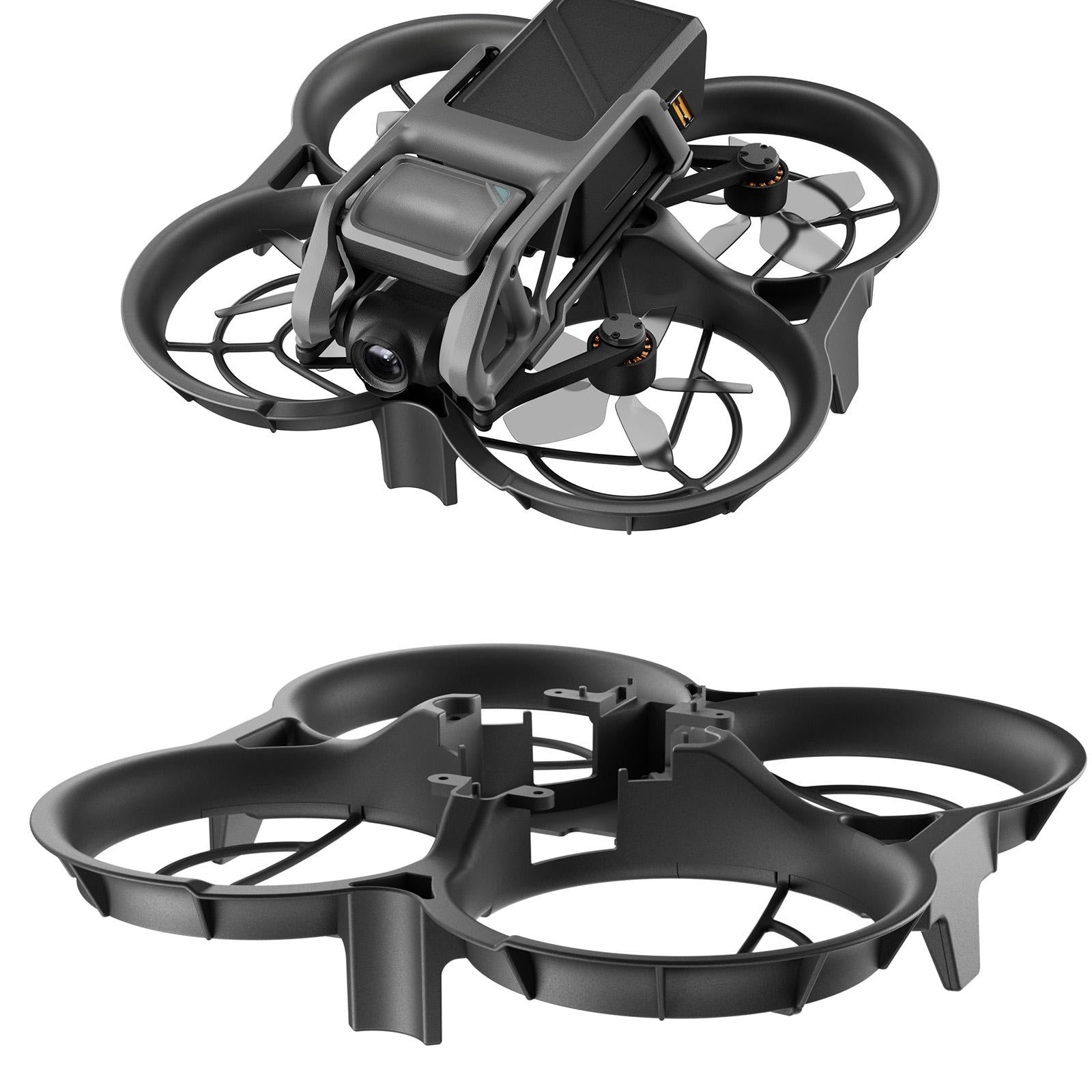 Anti-Collision Drone Propeller Guard - Protective Ring 17.8 X 17.8 X 4Cm-1964932171441508352