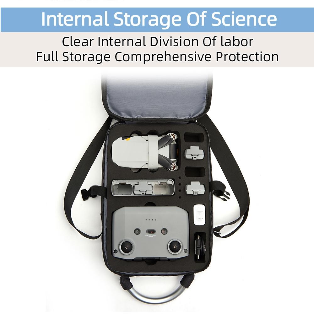 Single Shoulder Carrying Case For Dji Mini 2 / Se - Shockproof-1964932173161172997