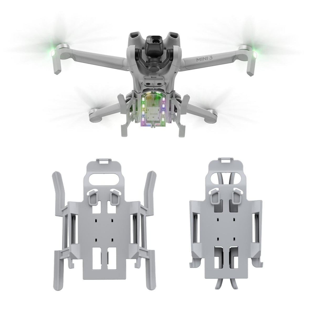 Foldable Landing Gear For Dji Mini 3 - Anti-Fall & Heightened-1964932151904440320