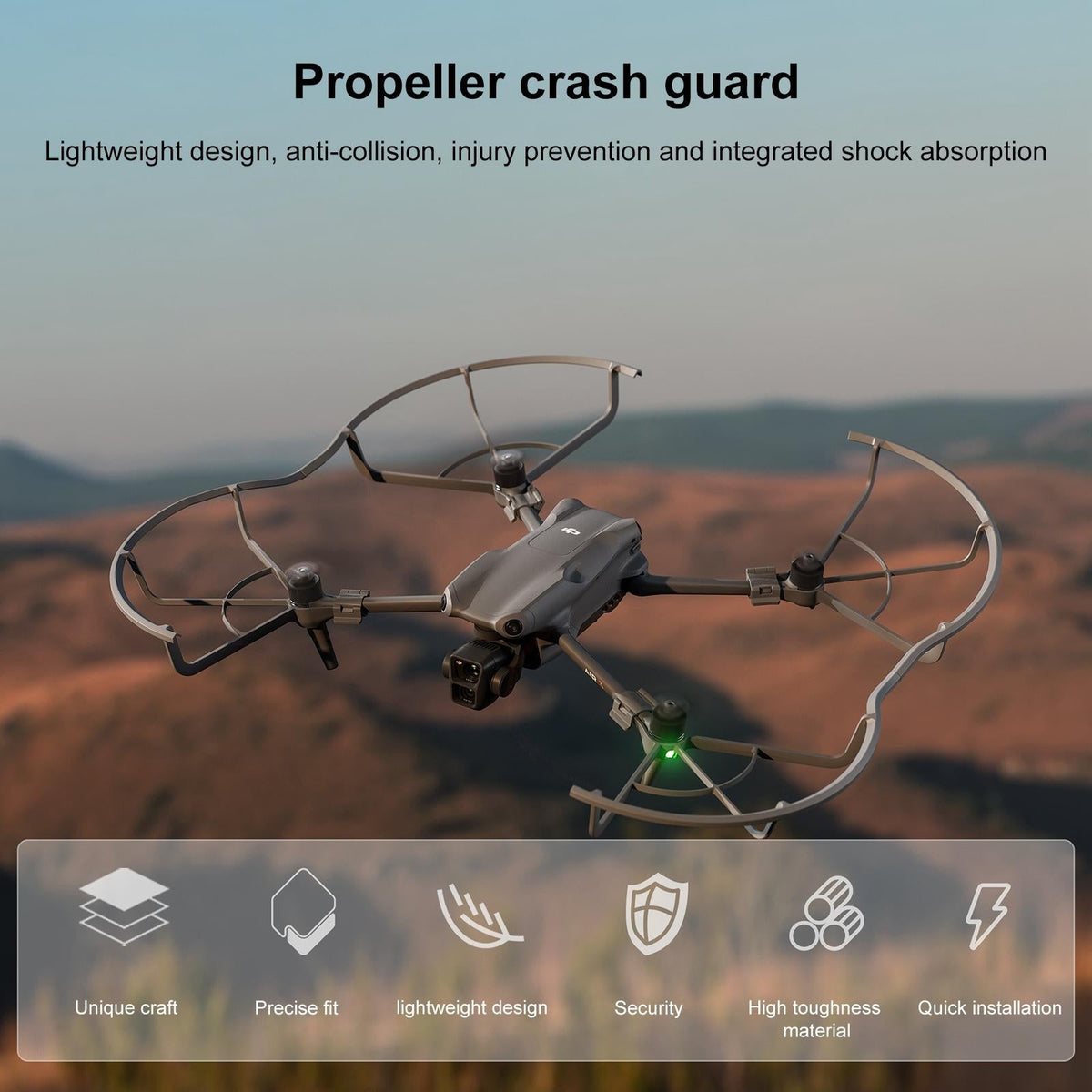 Anti-Collision Drone Propeller Guard - Protective Ring-1915196548074049539